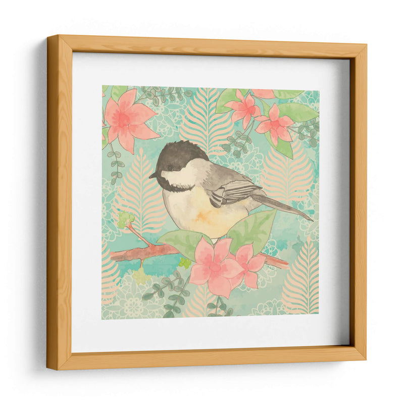 Día De Chickadee Ii - Leslie Mark | Cuadro decorativo de Canvas Lab