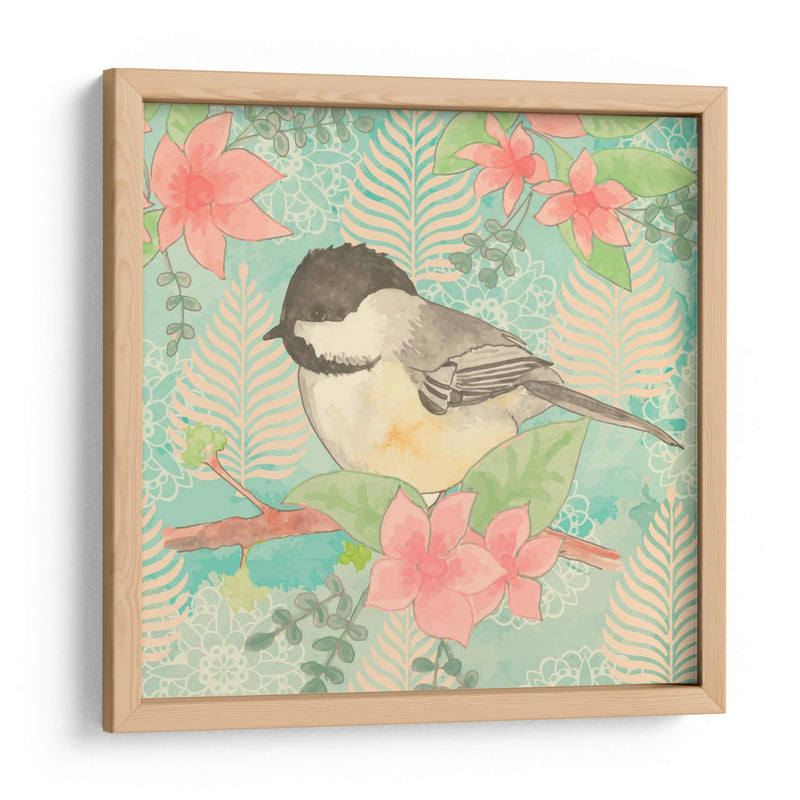 Día De Chickadee Ii - Leslie Mark | Cuadro decorativo de Canvas Lab