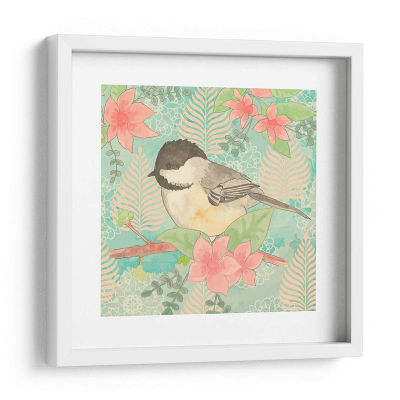 Día De Chickadee Ii - Leslie Mark | Cuadro decorativo de Canvas Lab