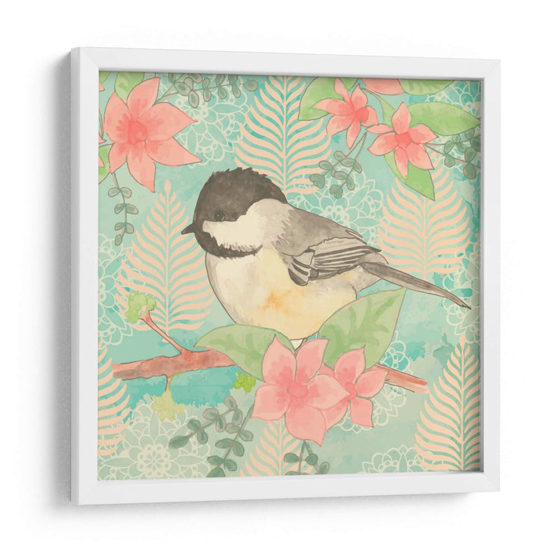 Día De Chickadee Ii - Leslie Mark | Cuadro decorativo de Canvas Lab