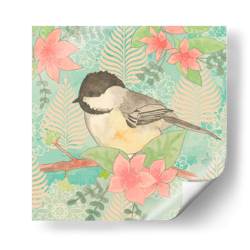 Día De Chickadee Ii - Leslie Mark | Cuadro decorativo de Canvas Lab