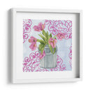 Flores De Puerta De Jardín Iii - Leslie Mark | Cuadro decorativo de Canvas Lab