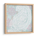 Bloque De Impresión Lotus I - Leslie Mark | Cuadro decorativo de Canvas Lab