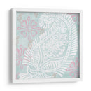 Bloque De Impresión Lotus I - Leslie Mark | Cuadro decorativo de Canvas Lab