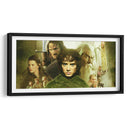 La comunidad del anillo con textura | Cuadro decorativo de Canvas Lab