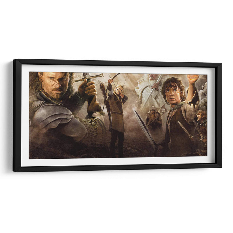 La lucha por el bien | Cuadro decorativo de Canvas Lab