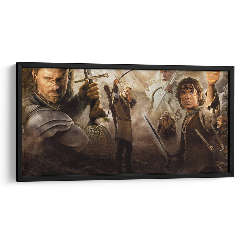 La lucha por el bien | Cuadro decorativo de Canvas Lab