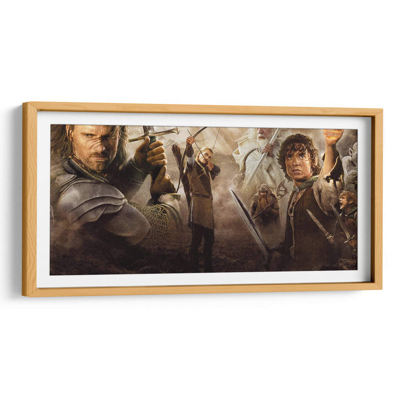 La lucha por el bien | Cuadro decorativo de Canvas Lab