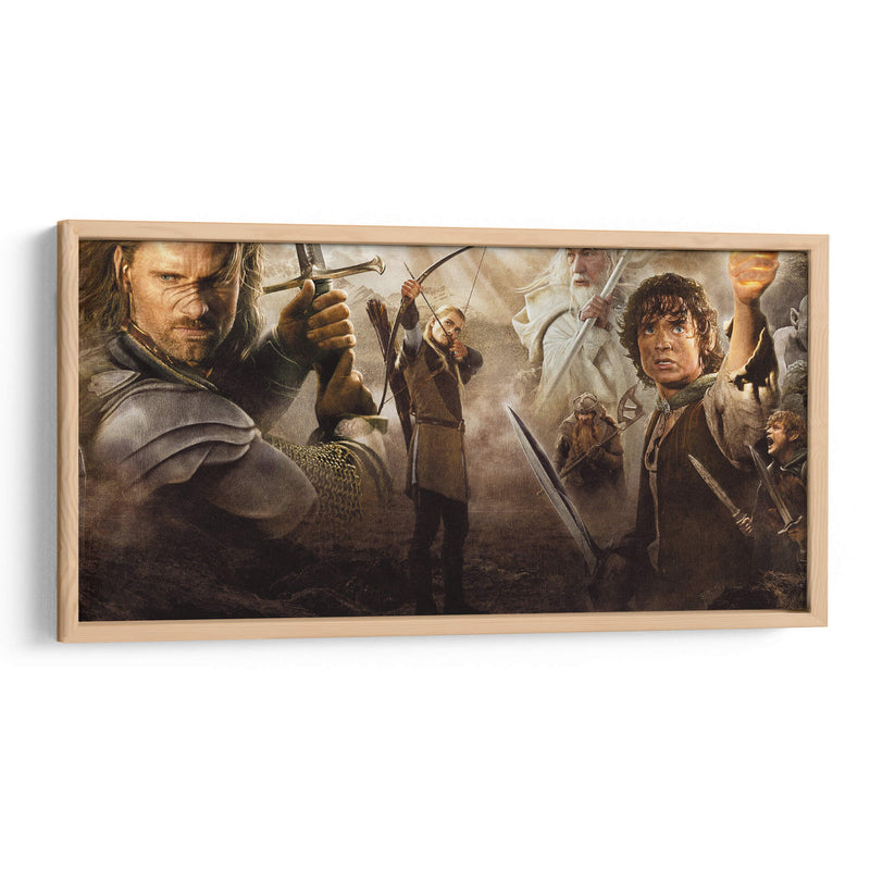 La lucha por el bien | Cuadro decorativo de Canvas Lab