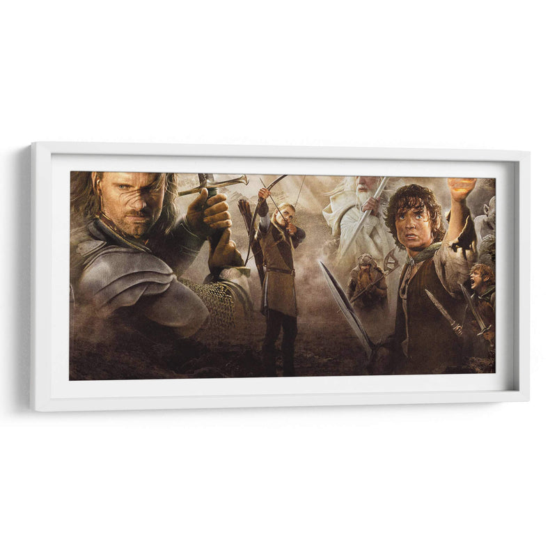 La lucha por el bien | Cuadro decorativo de Canvas Lab