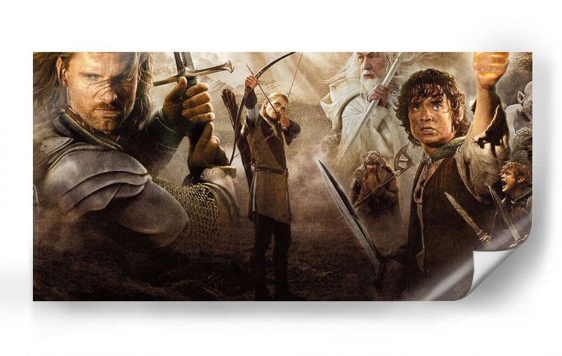 La lucha por el bien | Cuadro decorativo de Canvas Lab