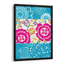 Panel De Bordados Tropicales Ii - Chariklia Zarris | Cuadro decorativo de Canvas Lab