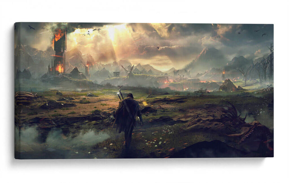 La sombra en Mordor | Cuadro decorativo de Canvas Lab
