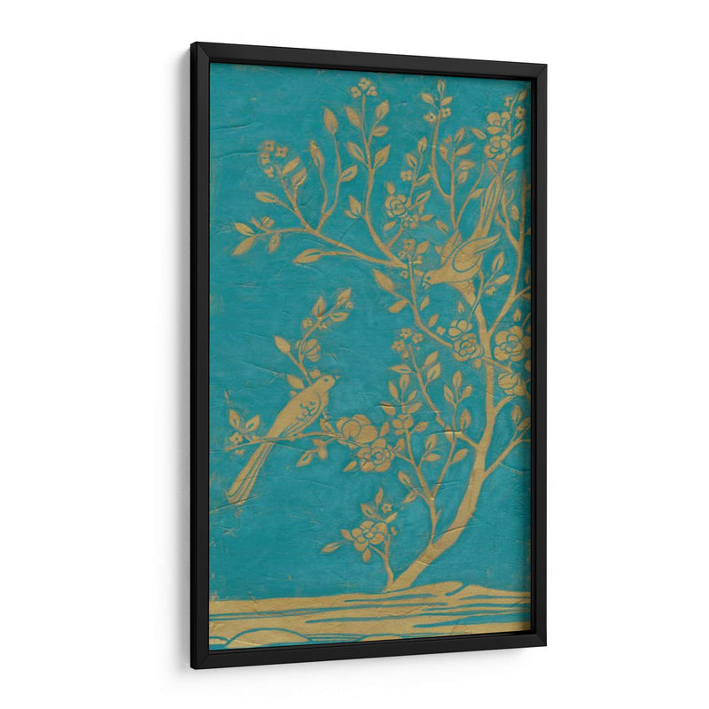 Topaz Chinoiserie I - June Erica Vess | Cuadro decorativo de Canvas Lab