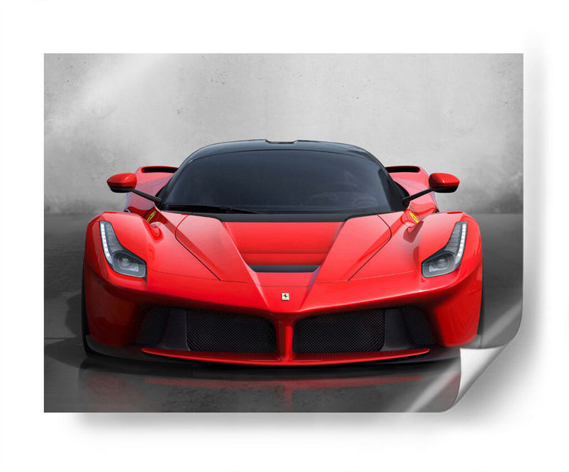 LaFerrari red supercar front | Cuadro decorativo de Canvas Lab
