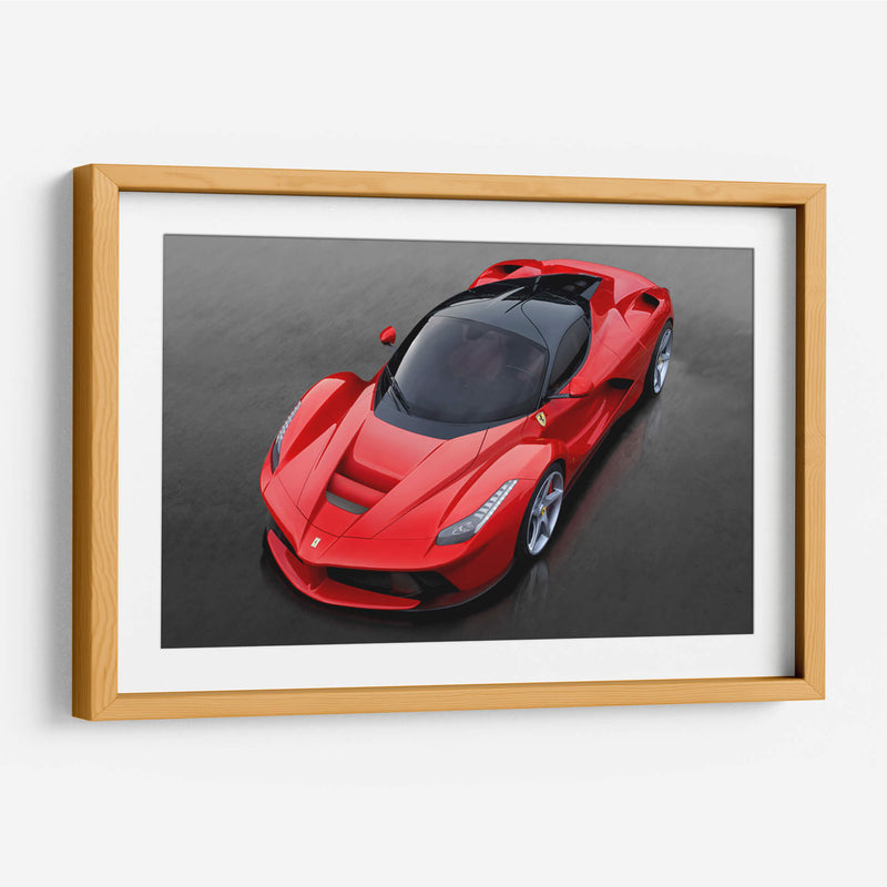 LaFerrari red supercar | Cuadro decorativo de Canvas Lab