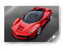 LaFerrari red supercar | Cuadro decorativo de Canvas Lab