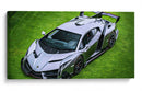 Lamborghini Veneno silver gray | Cuadro decorativo de Canvas Lab