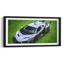 Lamborghini Veneno silver gray | Cuadro decorativo de Canvas Lab