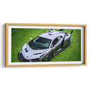 Lamborghini Veneno silver gray | Cuadro decorativo de Canvas Lab