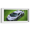 Lamborghini Veneno silver gray | Cuadro decorativo de Canvas Lab