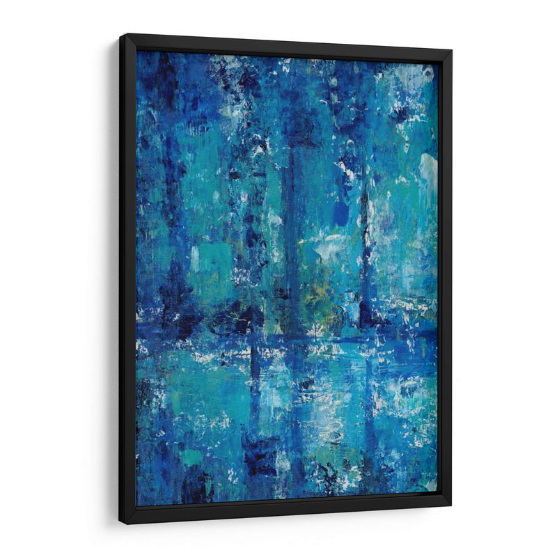 Tríptico Azul Reflejo I - Tim OToole | Cuadro decorativo de Canvas Lab