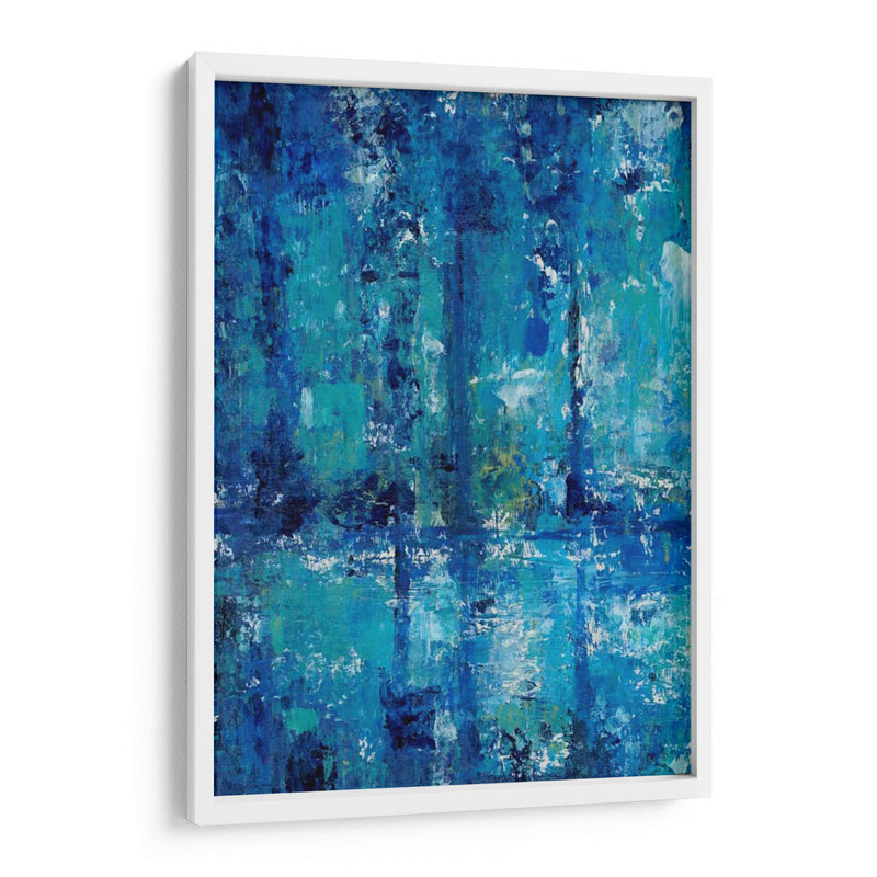 Tríptico Azul Reflejo I - Tim OToole | Cuadro decorativo de Canvas Lab