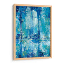 Tríptico De Reflexión Azul Ii - Tim OToole | Cuadro decorativo de Canvas Lab