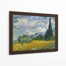 Campo de trigo con cipreses - Vincent Van Gogh | Cuadro decorativo de Canvas Lab