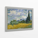 Campo de trigo con cipreses - Vincent Van Gogh | Cuadro decorativo de Canvas Lab