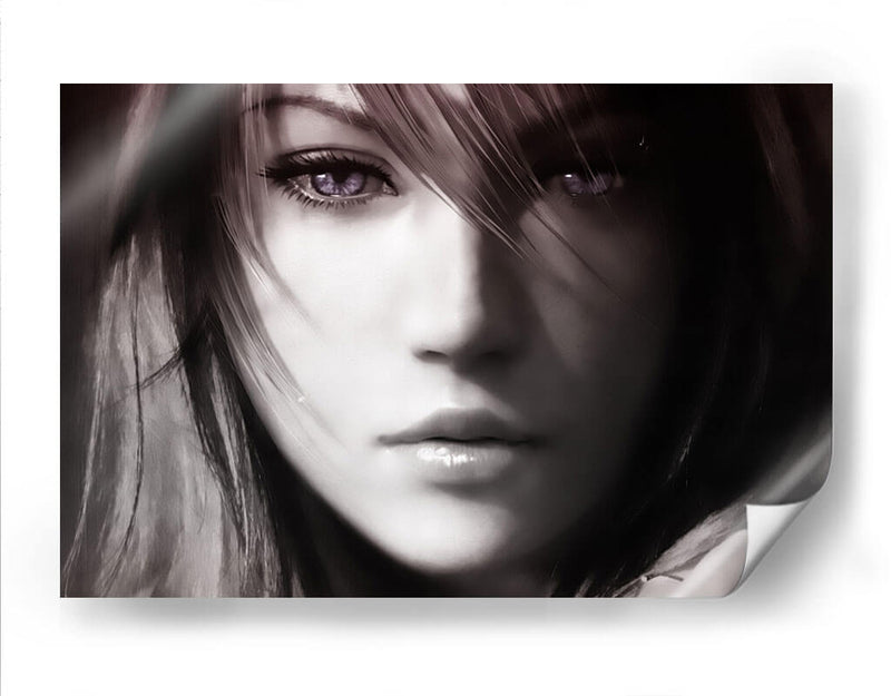 Lightning closeup | Cuadro decorativo de Canvas Lab