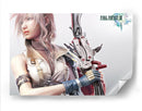 Lightning Final Fantasy | Cuadro decorativo de Canvas Lab