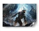 Master Chief Halo 4 | Cuadro decorativo de Canvas Lab