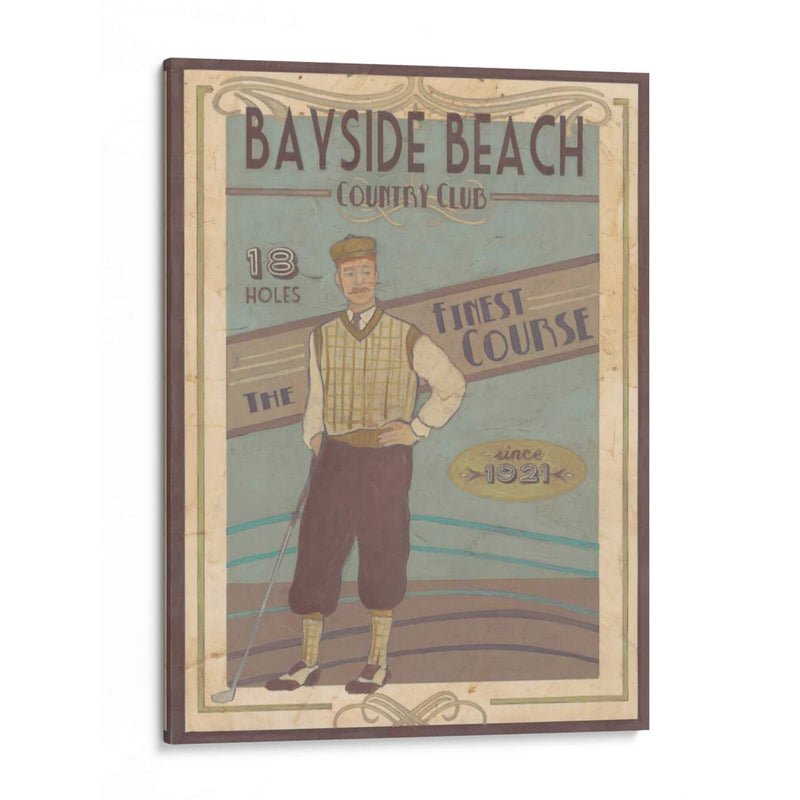 Retro Golf Ii - June Erica Vess | Cuadro decorativo de Canvas Lab
