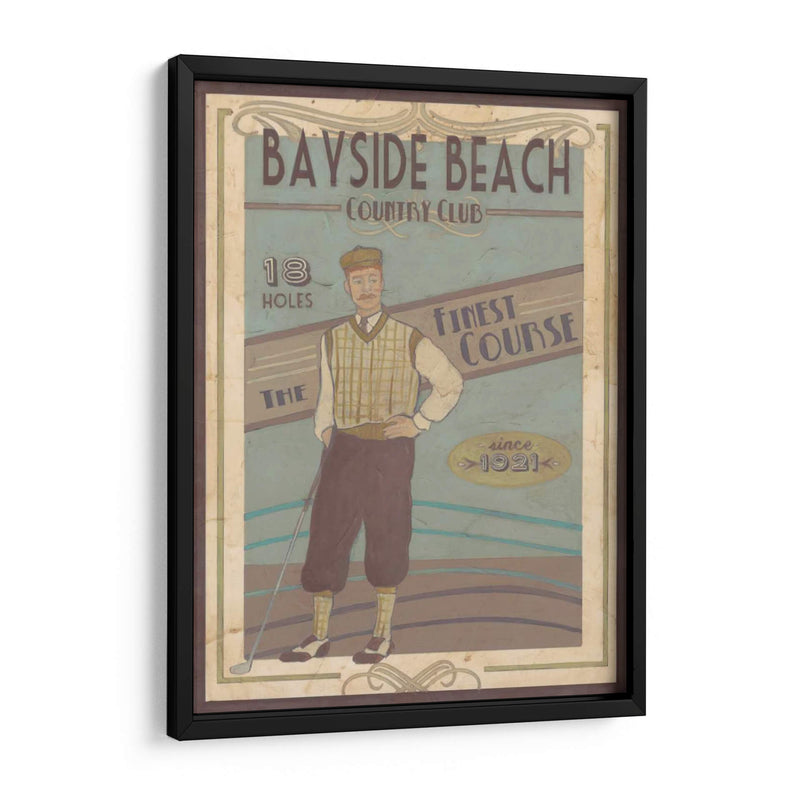 Retro Golf Ii - June Erica Vess | Cuadro decorativo de Canvas Lab