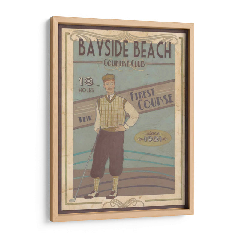 Retro Golf Ii - June Erica Vess | Cuadro decorativo de Canvas Lab