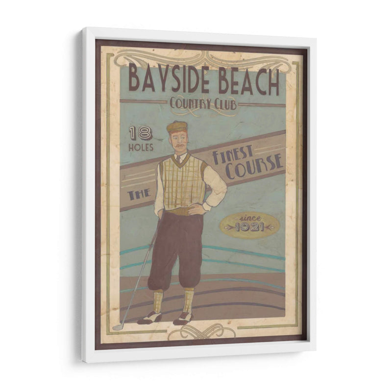 Retro Golf Ii - June Erica Vess | Cuadro decorativo de Canvas Lab