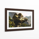 Master Chief shooter | Cuadro decorativo de Canvas Lab