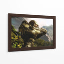 Master Chief shooter | Cuadro decorativo de Canvas Lab