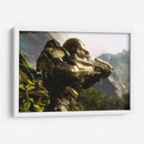 Master Chief shooter | Cuadro decorativo de Canvas Lab