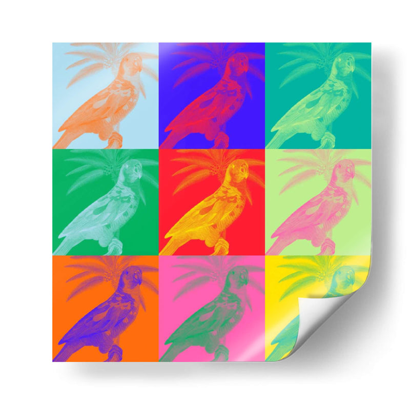 Party Parrot Ii - Jarman Fagalde | Cuadro decorativo de Canvas Lab