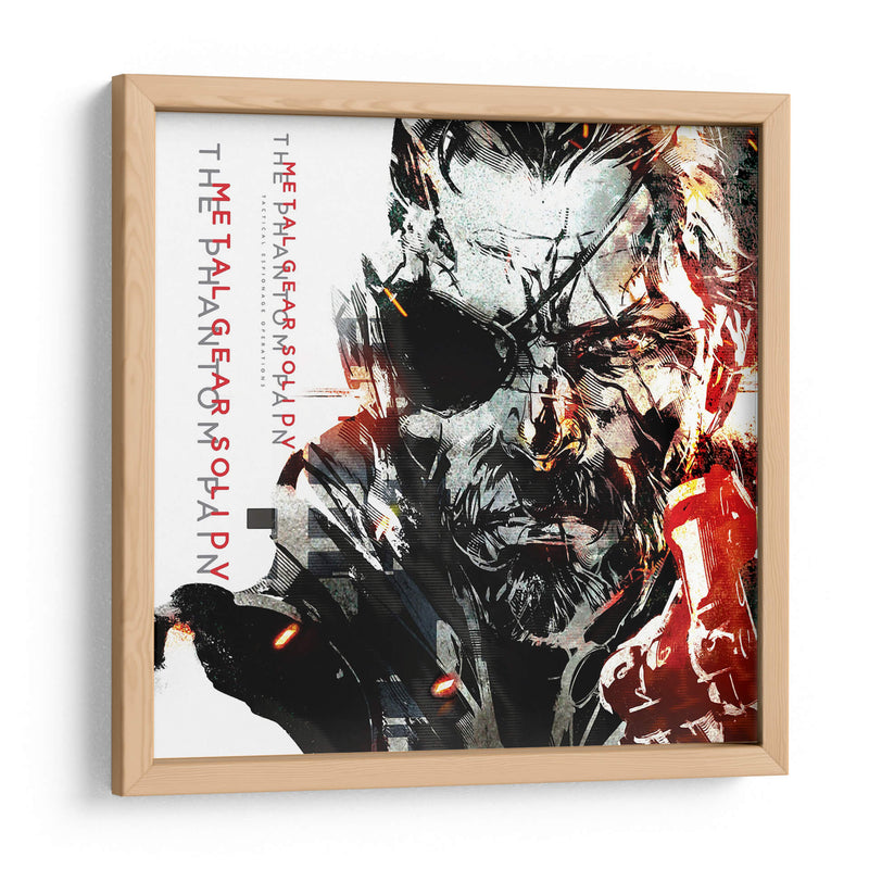 Metal Gear solid V | Cuadro decorativo de Canvas Lab
