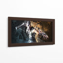 Mortal Kombat Smoke | Cuadro decorativo de Canvas Lab