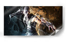 Mortal Kombat Smoke | Cuadro decorativo de Canvas Lab