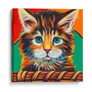 Gatito En La Cesta I - Carolee Vitaletti | Cuadro decorativo de Canvas Lab