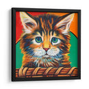 Gatito En La Cesta I - Carolee Vitaletti | Cuadro decorativo de Canvas Lab