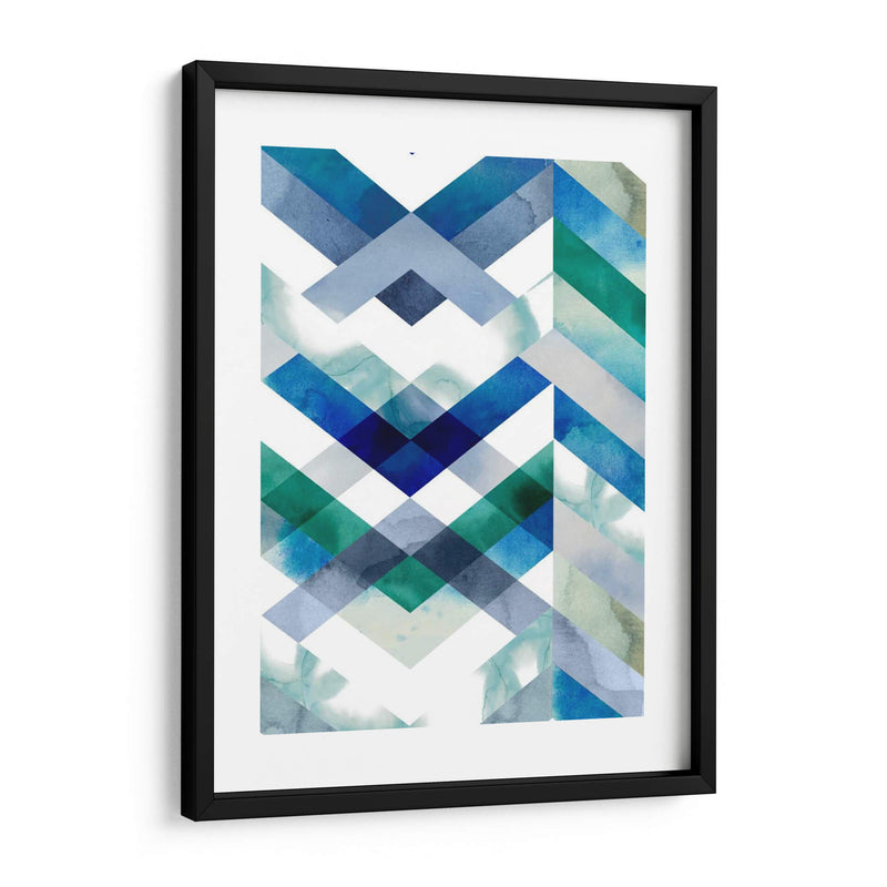 Crystal Chevron Ii - Grace Popp | Cuadro decorativo de Canvas Lab