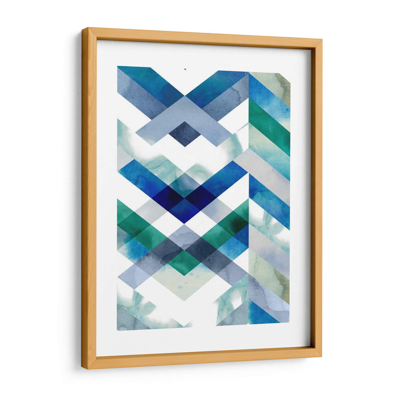 Crystal Chevron Ii - Grace Popp | Cuadro decorativo de Canvas Lab