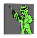 Pip boy gangster | Cuadro decorativo de Canvas Lab