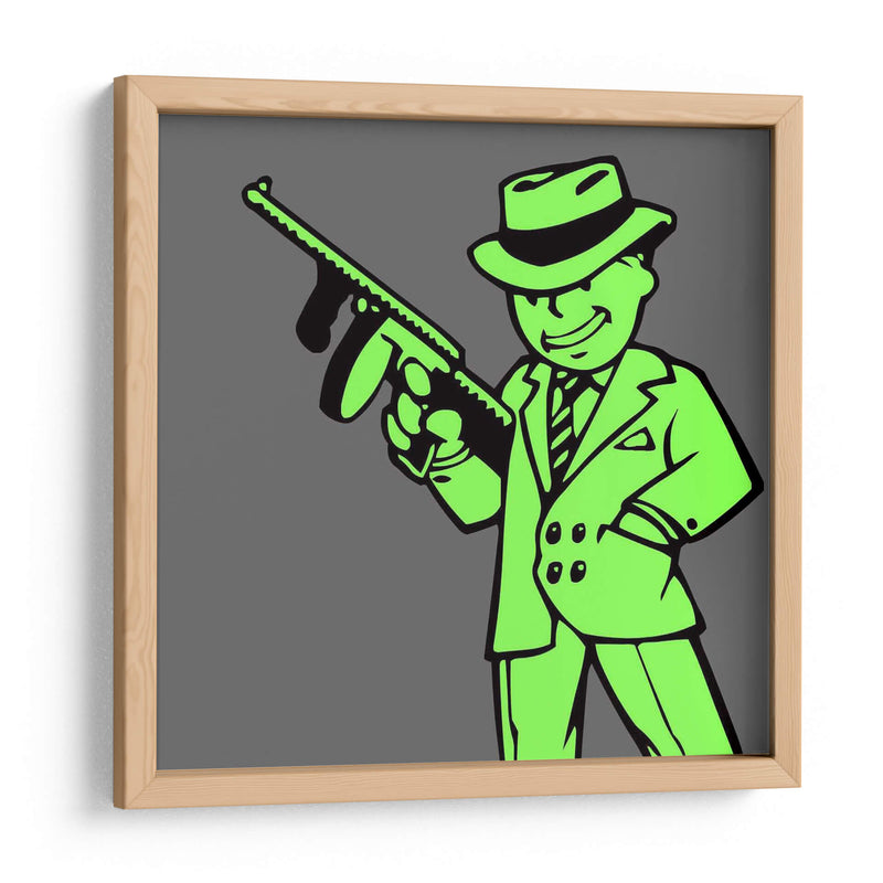 Pip boy gangster | Cuadro decorativo de Canvas Lab